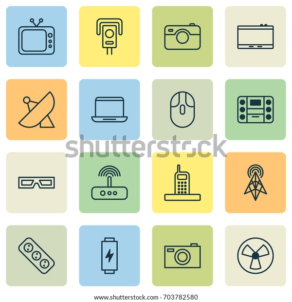 control and information device symbols