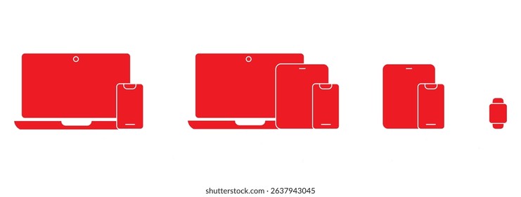 Device icons: smartphone, tablet, laptop and desktop computer