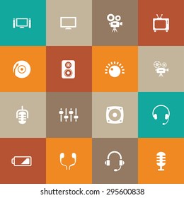 device icons universal set for web and mobile