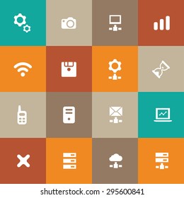device icons universal set for web and mobile