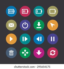 device icons universal set for web and mobile