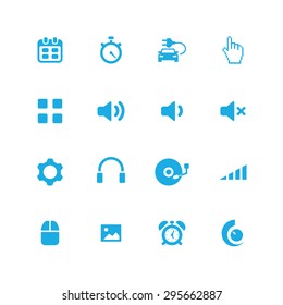 device icons universal set for web and mobile