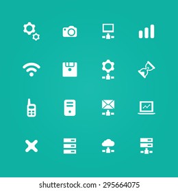 device icons universal set for web and mobile