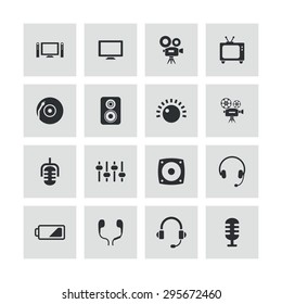 device icons universal set for web and mobile