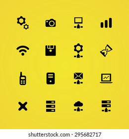 device icons universal set for web and mobile