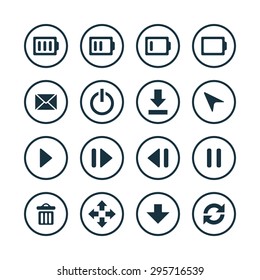 device icons universal set for web and mobile