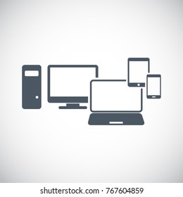 Device Icons vector illustration