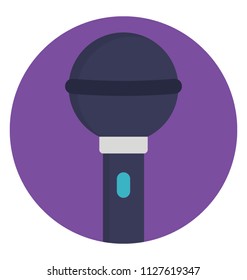 A device to make sound louder for the listeners called microphone