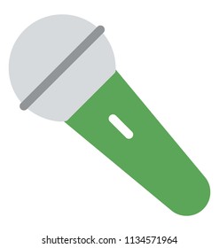 
A device to make sound louder for the listeners called microphone
