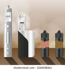 Device mod vape icon. Flat illustration of device mod vape vector icon for web design