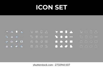 Esquema del dispositivo y conjunto de iconos