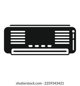 Device smart consumption icon simple vector. Money resource. Digital home