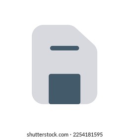 device storage icon flat style