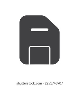Device Storage Icon Solid Style
