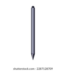 Stylus pen tablet digital graphic design pencil Vector Image