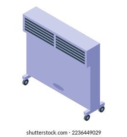 Device system icon isometric vector. Service domestic. Central electric