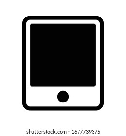 device vector glyph flat icon 