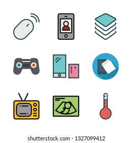 device vector icon set