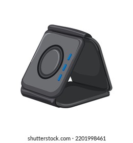 device wireless charger cartoon. device wireless charger sign. isolated symbol vector illustration