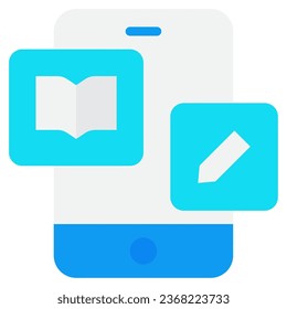 Devices Education illustration object  icon