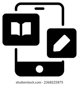 Devices Education illustration object  icon