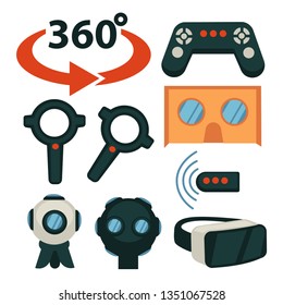Dispositivos juegos tecnologías modernas de juego estación joystick VR gafas y controladores 360 visibilidad juegos gadgets panorámicos cámara 3K accesorios de realidad virtual y artículos equipo electrónico