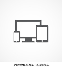Devices icon - Shutterstock ID 556088086