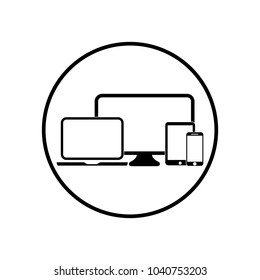 Devices icon set