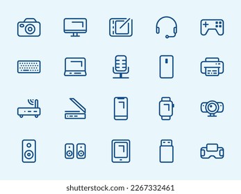 Devices - Icon Set - Outline 