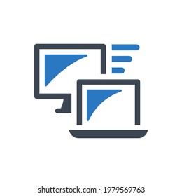 Devices icon (Simple vector illustration)