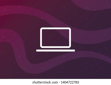 Devices Icon Symbol Laptop Computer Illustration