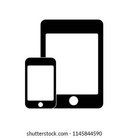 Devices icon vector icon. Simple element illustration. Devices symbol design. Can be used for web and mobile.