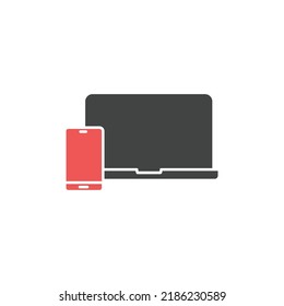 devices icons  symbol vector elements for infographic web