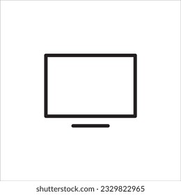 Devices line icon, computer vector illustration design