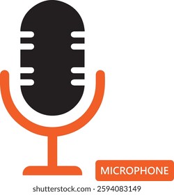 
Devices Microphone editable flat vector icons.