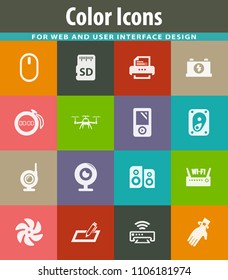 Devices vector icons for user interface design
