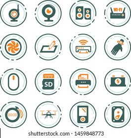 Devices vector icons for user interface design