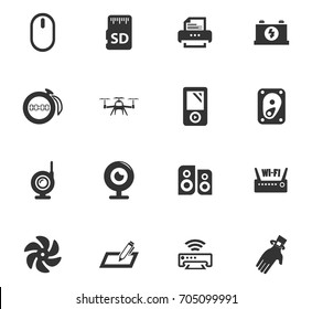 Devices vector icons for user interface design