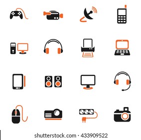 devices web icons for user interface design