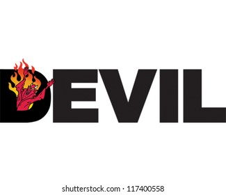 Devil Stock Vector (Royalty Free) 117400558 | Shutterstock