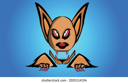 Devil Animal Art Work Logo Design Character Ghost Monster Graphic symbol