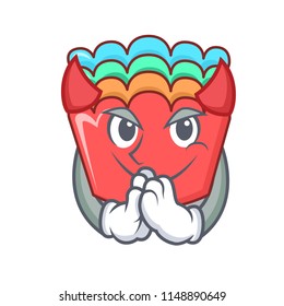 Devil baking molds mascot cartoon