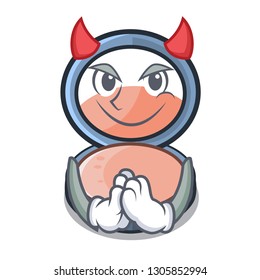 Devil blush on the mascot dressing table