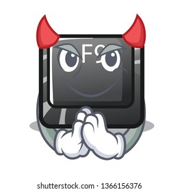 Devil button f9 in the character shape