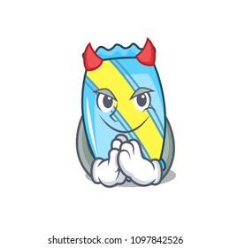 Devil candy mascot cartoon style