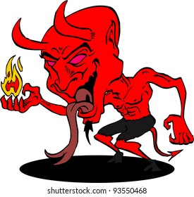 devil cartoon