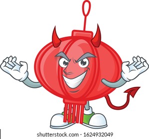 Devil chinese lampion Cartoon character design style