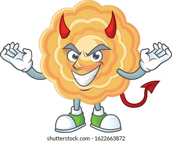 Devil chinese mooncake Cartoon character design style