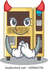 Devil coffee vending machine in a karakter