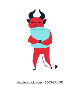 Devil Hug Images, Stock Photos & Vectors | Shutterstock